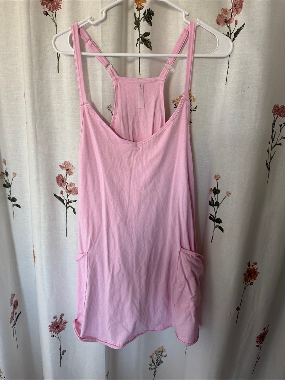 Simply Southern Light Pink Tank Dress with Pockets